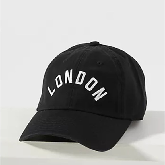 Anthropologie London Baseball Cap New - Picture 1 of 3